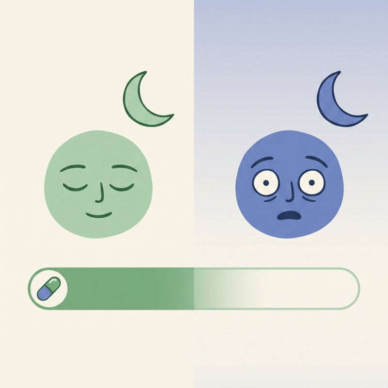 Melatonin & sleeping pills only work on the surface